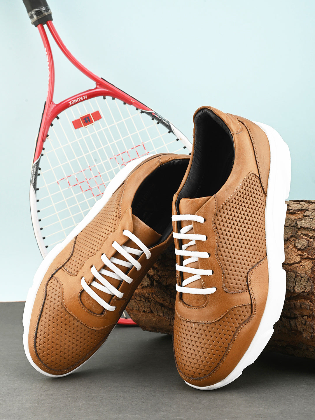 Mens Casual Orion Sneakers- Tan