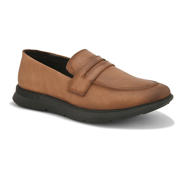 Mens Casual Penny Loafers- Tan