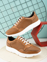 Mens Casual Orion Sneakers- Tan