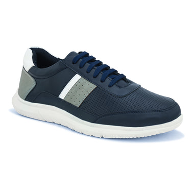 Mens Casual City Shoes- Navy
