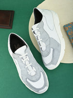 Mens Casual Blaze Sneakers- White