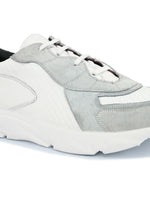 Mens Casual Blaze Sneakers- White