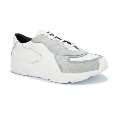 Mens Casual Blaze Sneakers- White