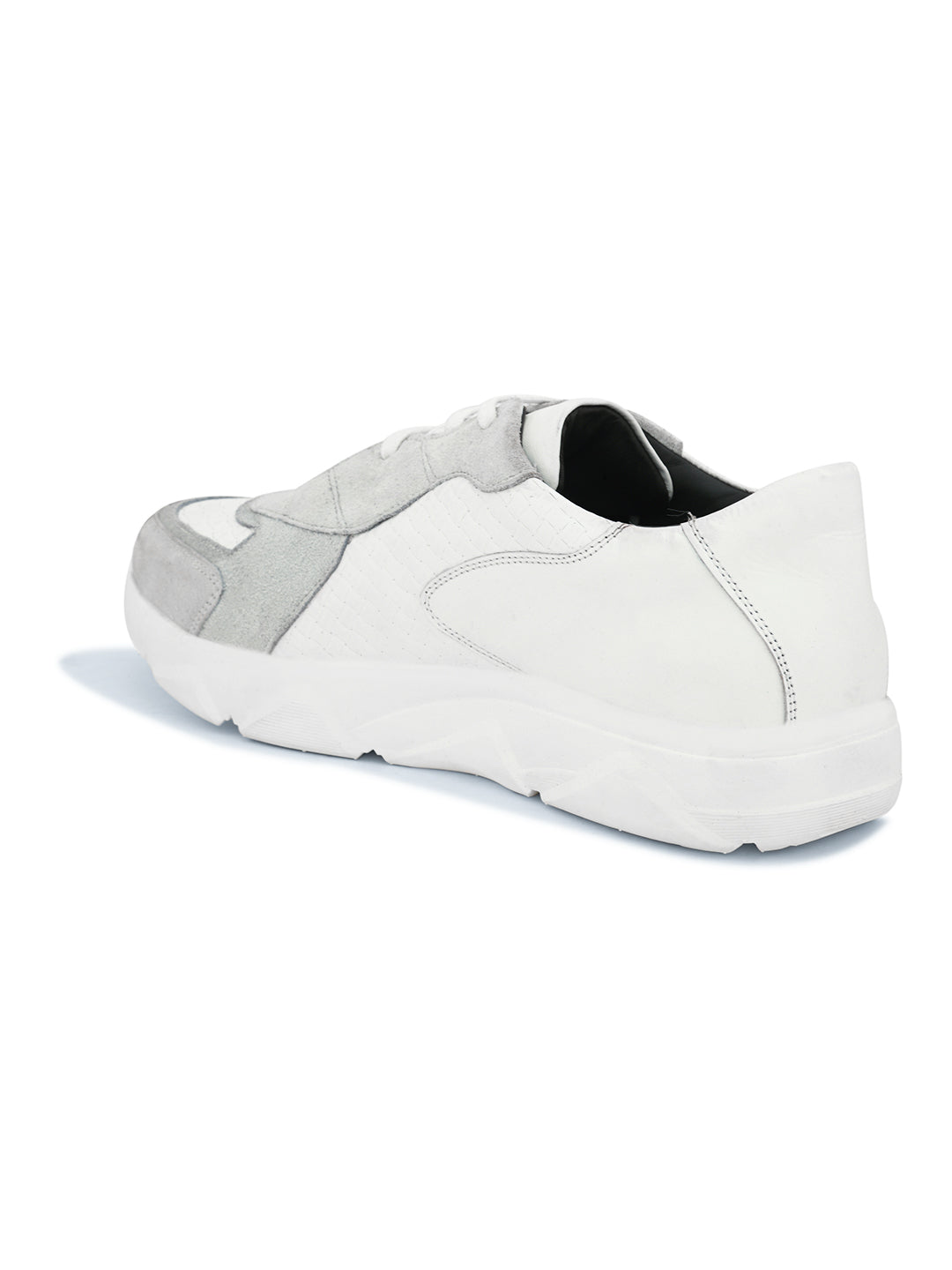 Mens Casual Blaze Sneakers- White
