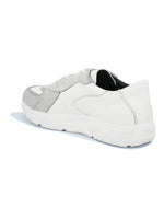 Mens Casual Blaze Sneakers- White