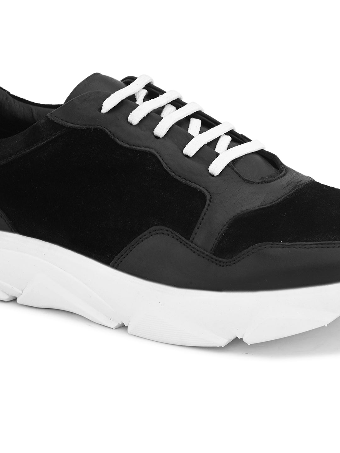 Mens Casual Andy Sneakers- Black