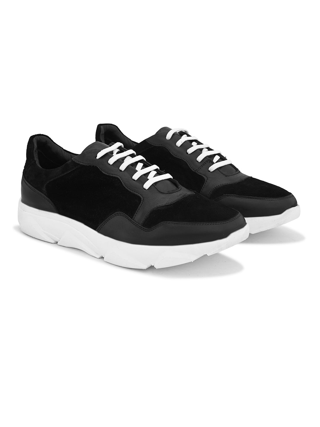 Mens Casual Andy Sneakers- Black