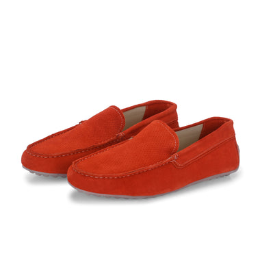 Men's Suede Moccasino - Austin Orange