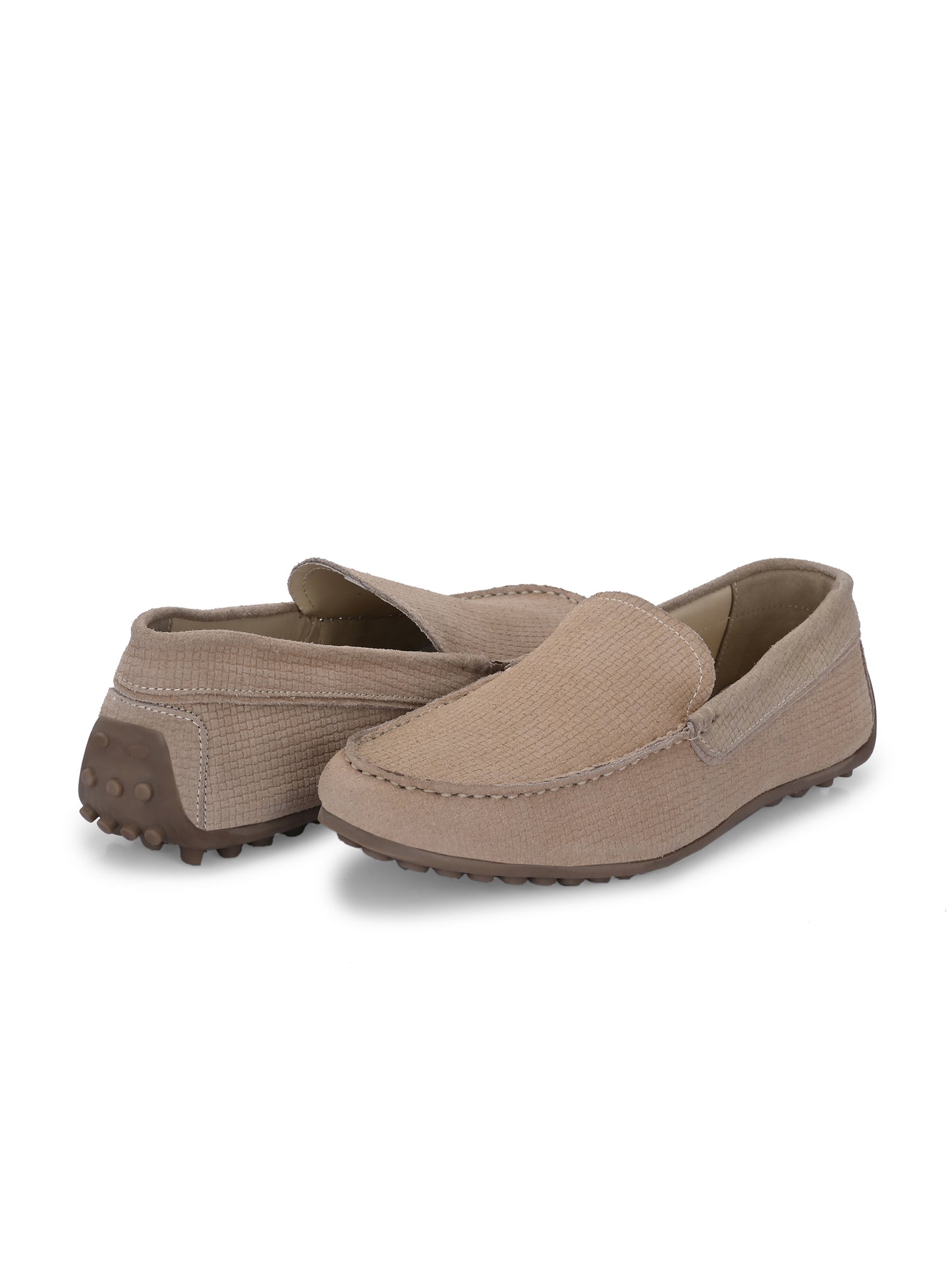 Men's Suede Moccasino - Cooper Beige
