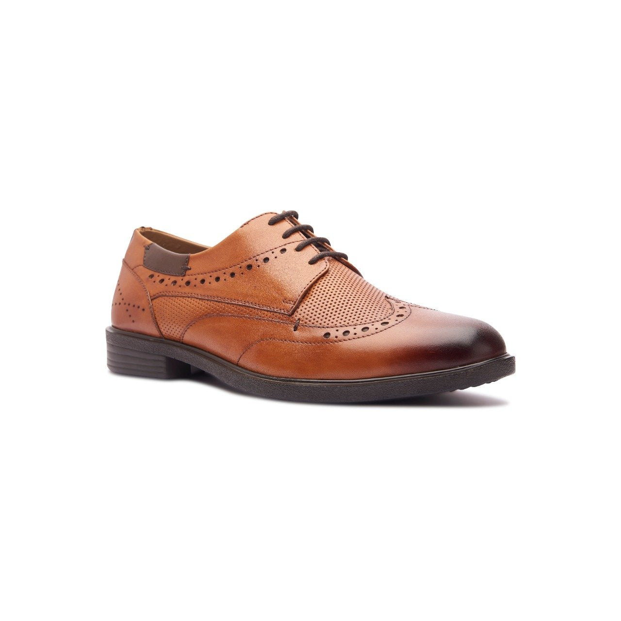 Men’s Leather Derby Brogue Shoe
