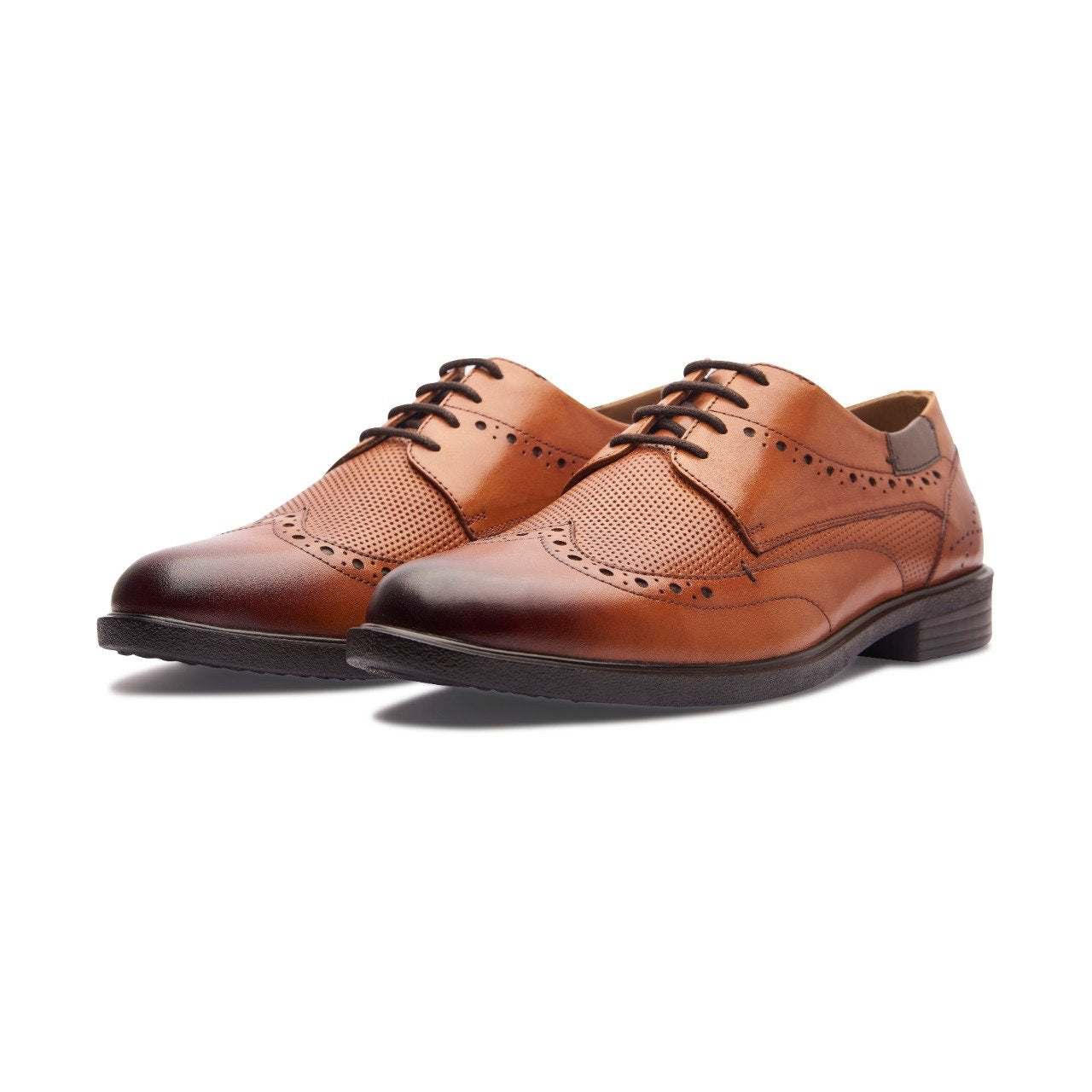 Men’s Leather Derby Brogue Shoe