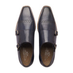 Men's Leather Harvey Double Monk Shoe