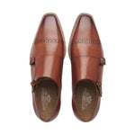 Men's Leather Harvey Double Monk Shoe