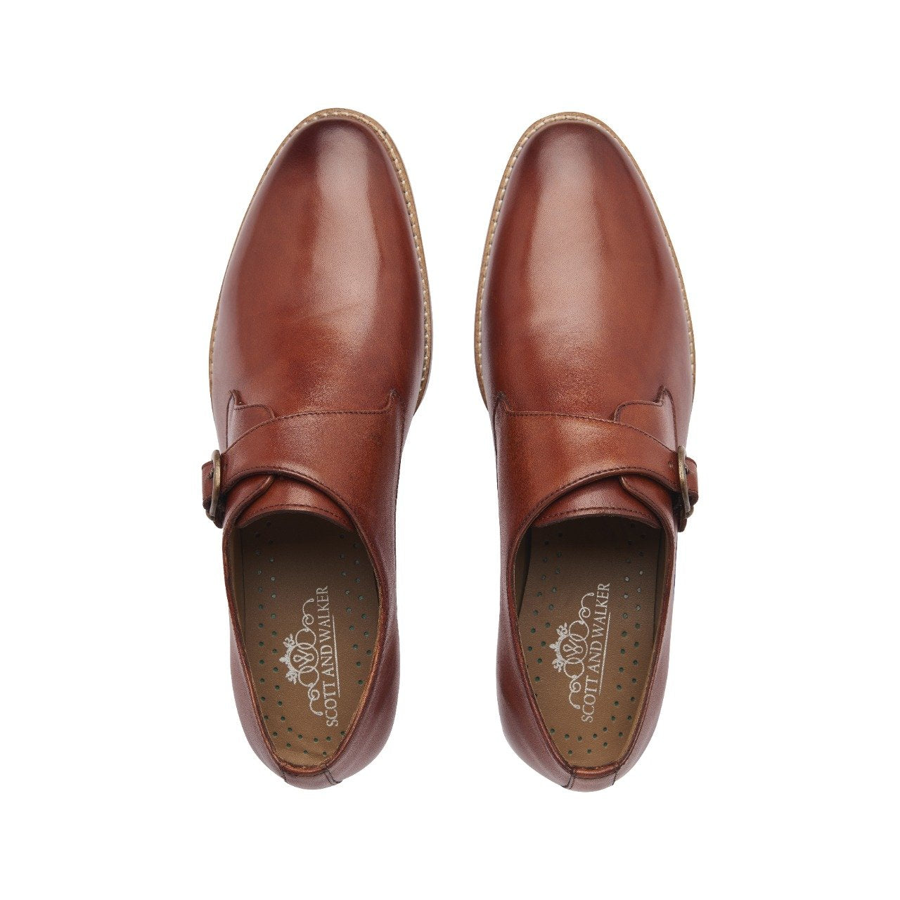 Men's Leather Daniel Monk Shoe