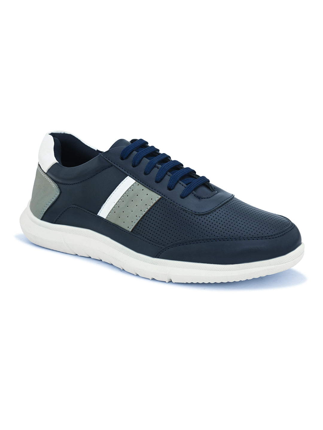 Mens Casual City Shoes- Navy