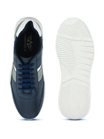 Mens Casual City Shoes- Navy