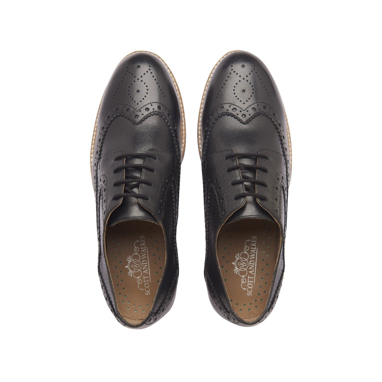 Men's Leather Oscar Brogue Shoe