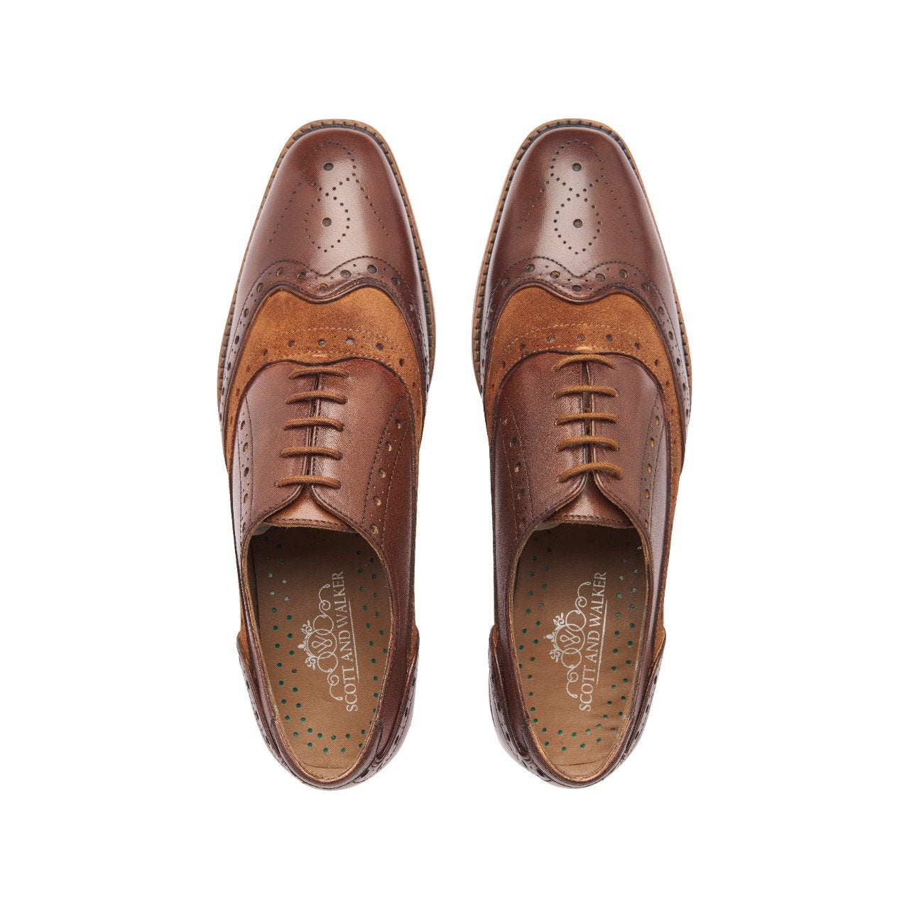 Men's Leather Jude Brogue Shoe