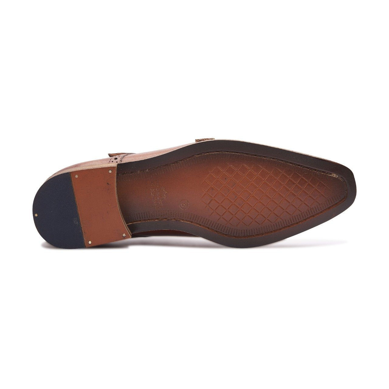 Men's Leather Harvey Double Monk Shoe